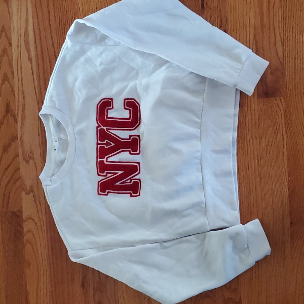 Garage cropped sweatshirt